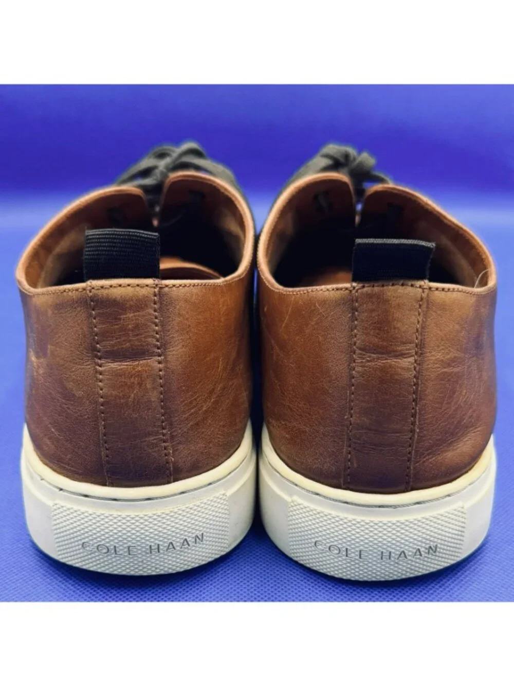 Cole Haan Men's Size 11.5 Original Grand Wingtip Oxford Brown Shoes C36767